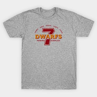 7 Dwarfs Mining Supplies T-Shirt